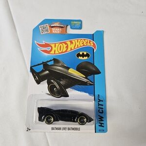 Hot Wheels Batman Live Batmobile 65/250 HW City Batman Black 1:64 NEW & unopened